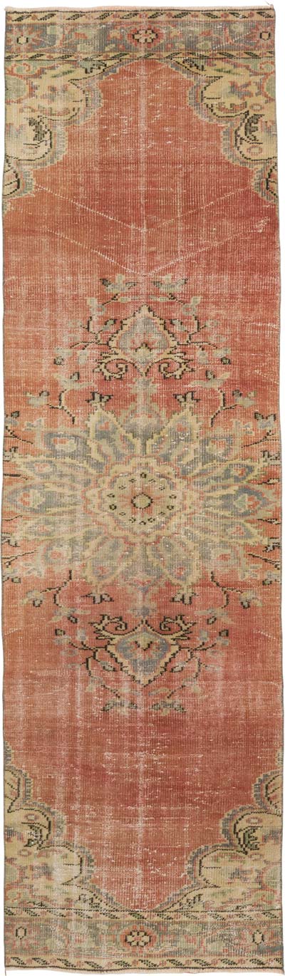 Vintage Anadolu Yolluk - 90 cm x 288 cm