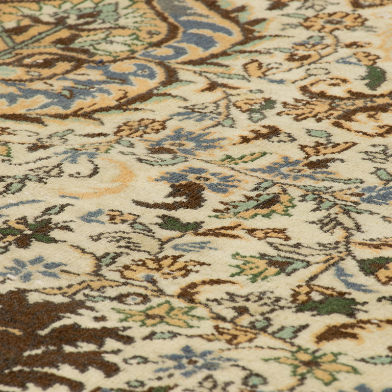 Pasillo Vintage Turco Anudado a Mano - 73 cm x 280 cm - K0089731