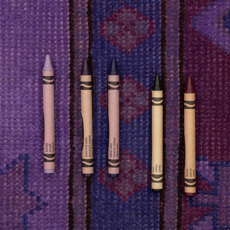 Boyalı El Dokuma Vintage Halı Yolluk - 74 cm x 327 cm - K0089734