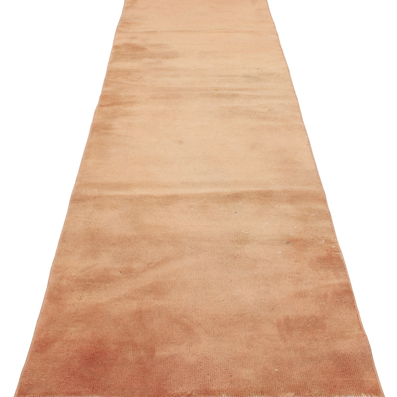 Pasillo Vintage Turco Anudado a Mano - 78 cm x 308 cm - K0089735