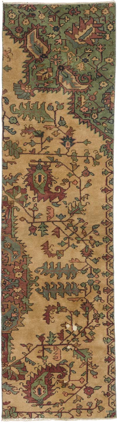 Vintage Anadolu Yolluk - 60 cm x 219 cm