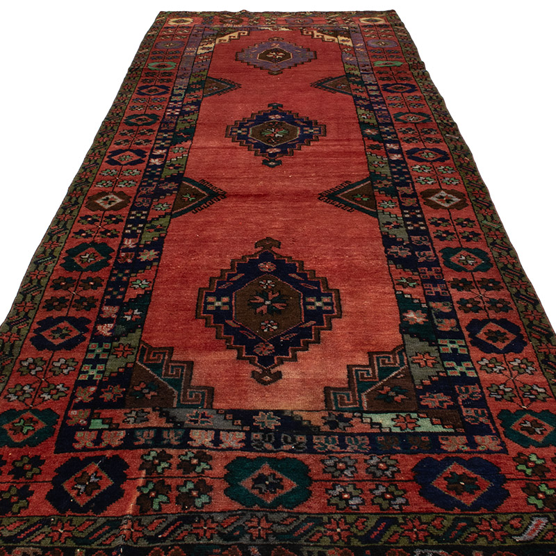 Vintage Anadolu Yolluk - 130 cm x 370 cm - K0089740