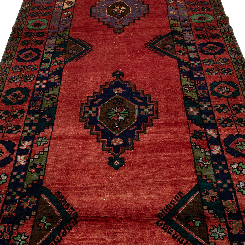 Vintage Anadolu Yolluk - 130 cm x 370 cm - K0089740