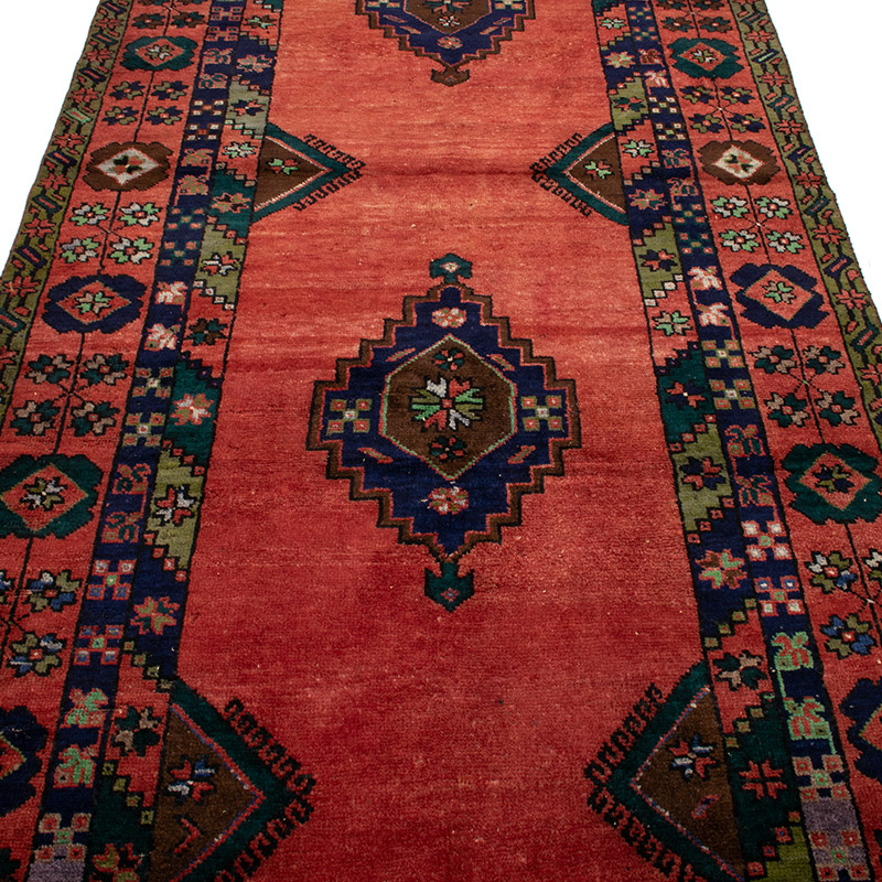 Vintage Anadolu Yolluk - 130 cm x 370 cm - K0089740