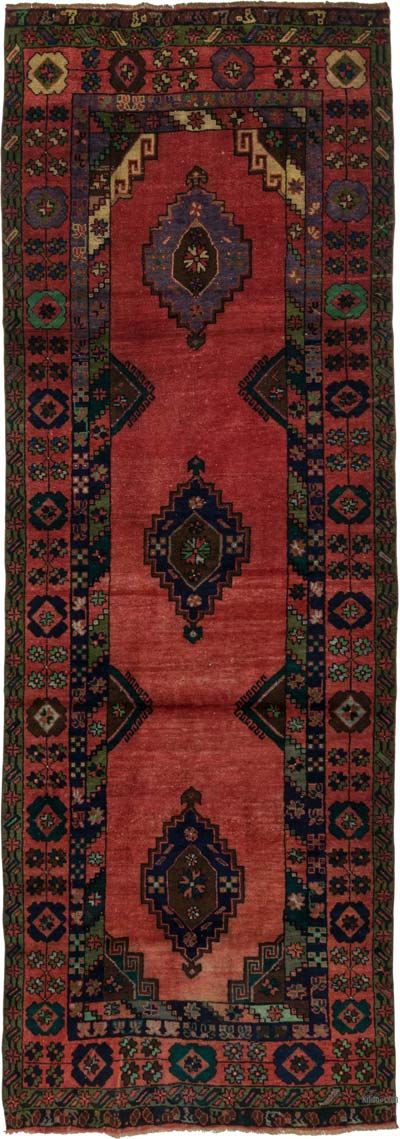 Vintage Anadolu Yolluk - 130 cm x 370 cm