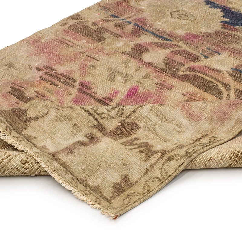 Vintage Turkish Hand-Knotted Runner - 3'  x 9' 6" (36" x 114") - K0089742