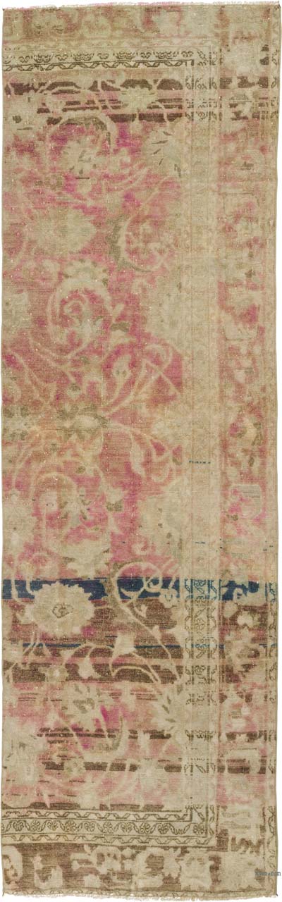 Vintage Anadolu Yolluk - 91 cm x 290 cm