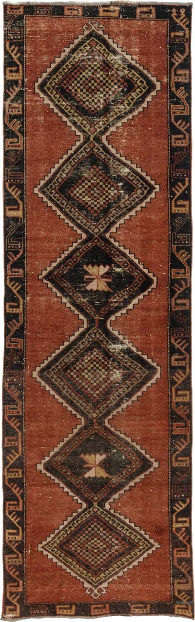 Vintage Anadolu Yolluk - 93 cm x 300 cm