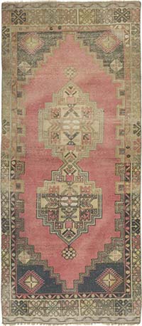 Vintage Anadolu Yolluk - 93 cm x 210 cm