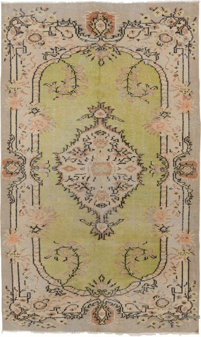 El Dokuma Vintage Halı - 147 cm x 242 cm