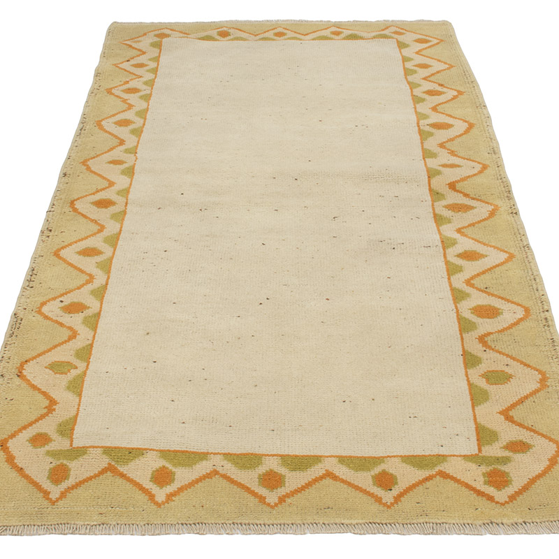 Alfombra Vintage Turca Anudada a Mano - 87 cm x 167 cm - K0089750