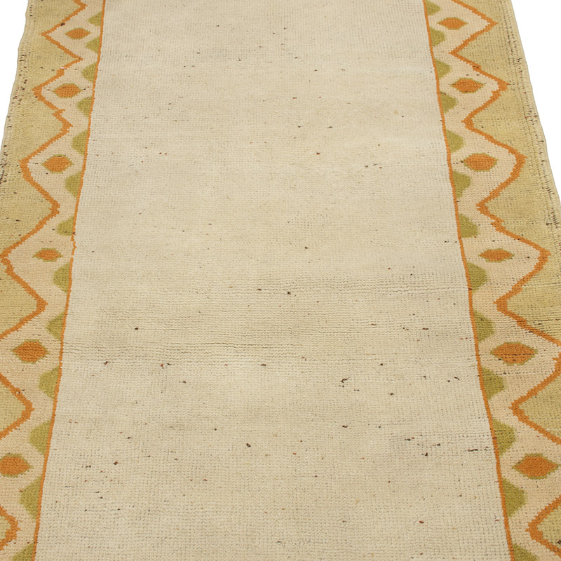 Alfombra Vintage Turca Anudada a Mano - 87 cm x 167 cm - K0089750
