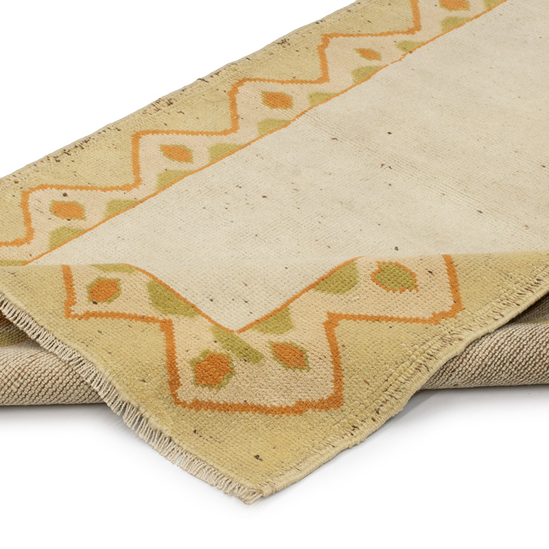 Alfombra Vintage Turca Anudada a Mano - 87 cm x 167 cm - K0089750