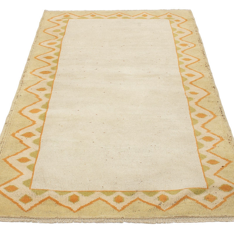 Alfombra Vintage Turca Anudada a Mano - 87 cm x 167 cm - K0089750