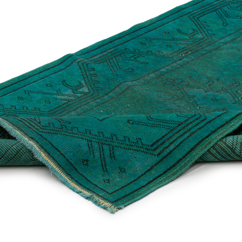 Boyali El Dokuma Vintage Hali Yolluk - 86 cm x 270 cm - K0089751