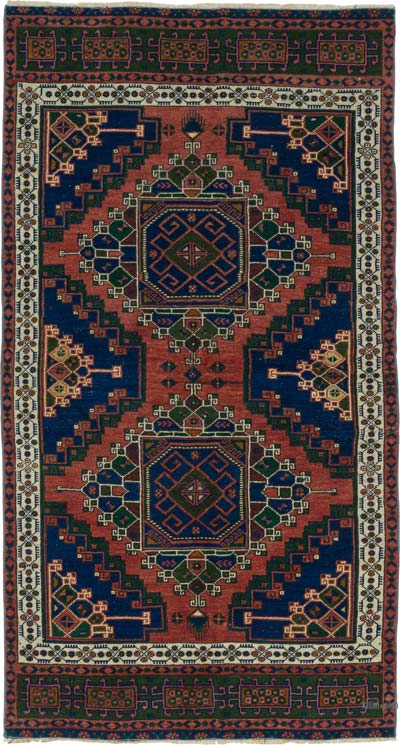 El Dokuma Vintage Hali - 125 cm x 229 cm