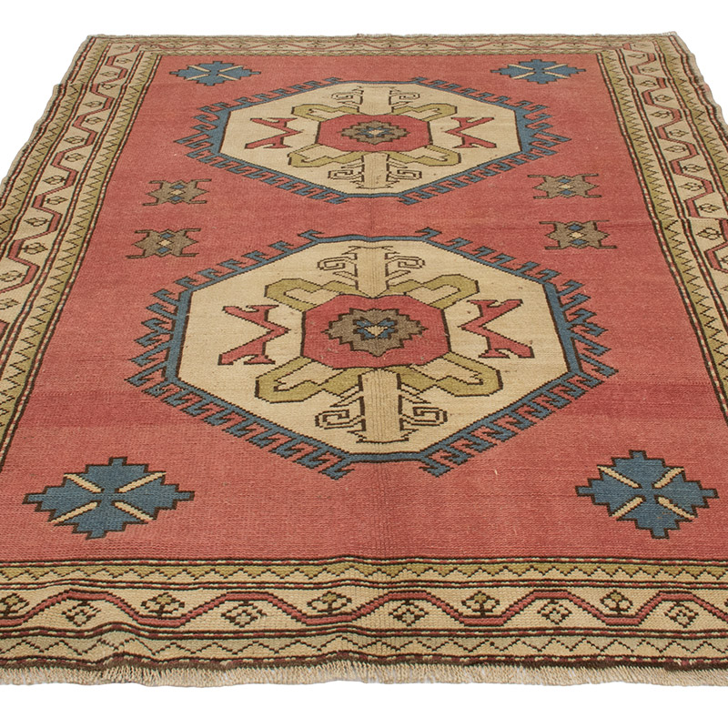 El Dokuma Vintage Hali - 157 cm x 226 cm - K0089756