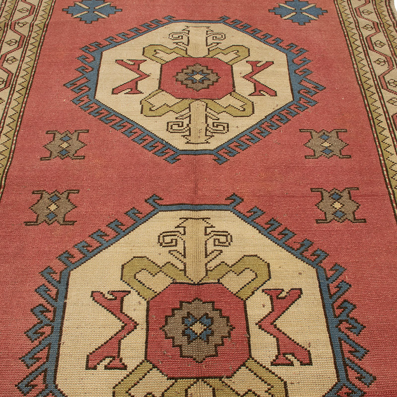 El Dokuma Vintage Hali - 157 cm x 226 cm - K0089756