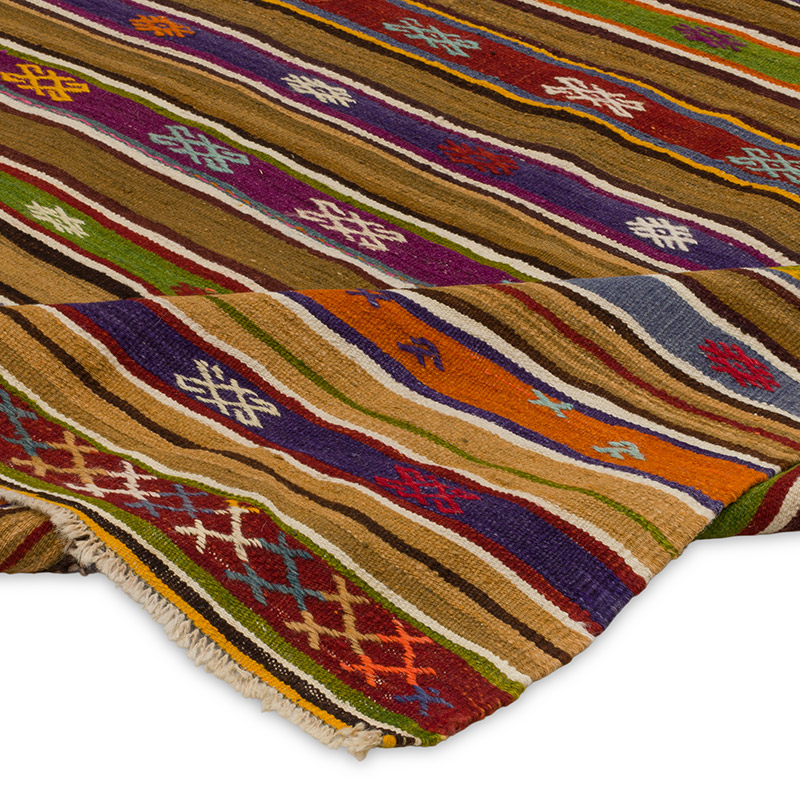 Alfombra Vintage Fethiye Kilim - 155 cm x 275 cm - K0089760