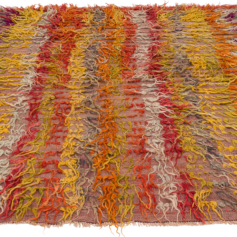 Alfombra Vintage de Anatolia Tulu - 147 cm x 168 cm - K0089761
