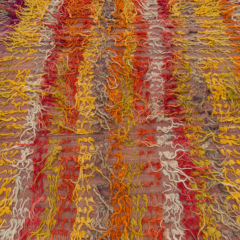 Alfombra Vintage de Anatolia Tulu - 147 cm x 168 cm - K0089761