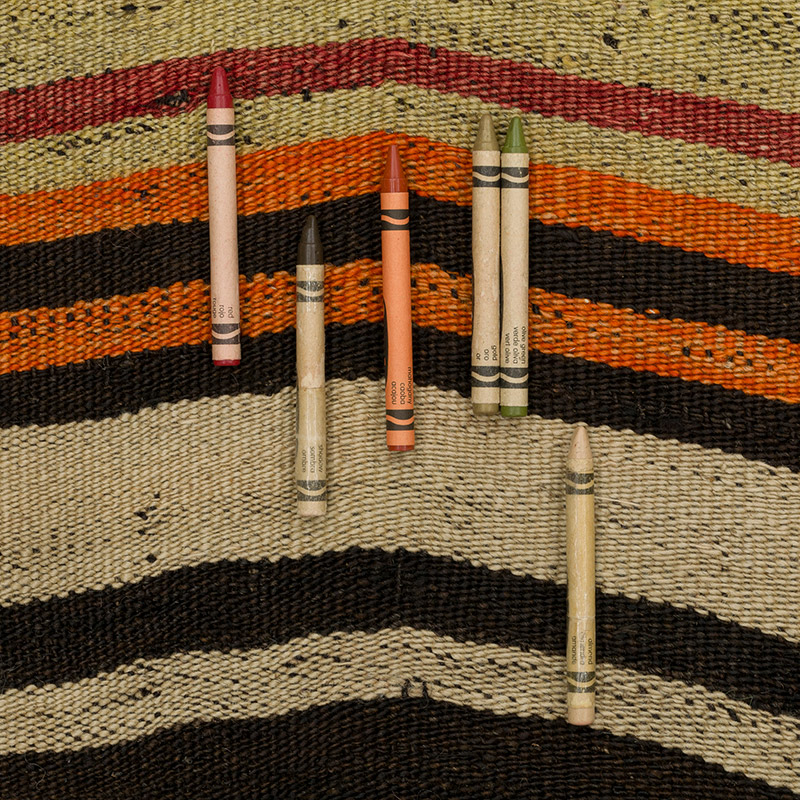 Vintage Anatolian Kilim Rug - 4' 7" x 7' 1" (55" x 85") - K0089762