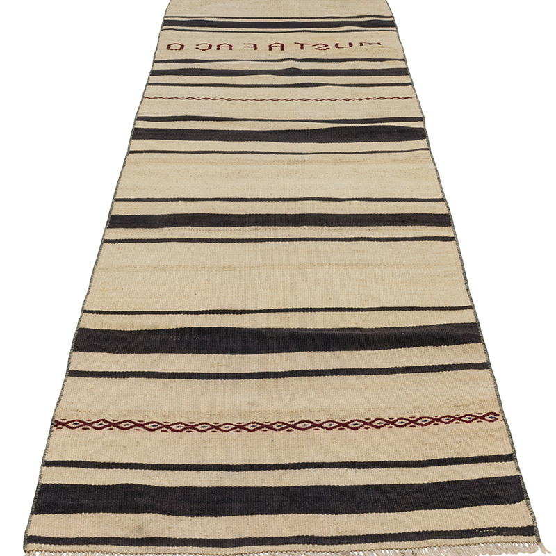 Alfombra Turca vintage a Rayas - 70 cm x 226 cm - K0089763