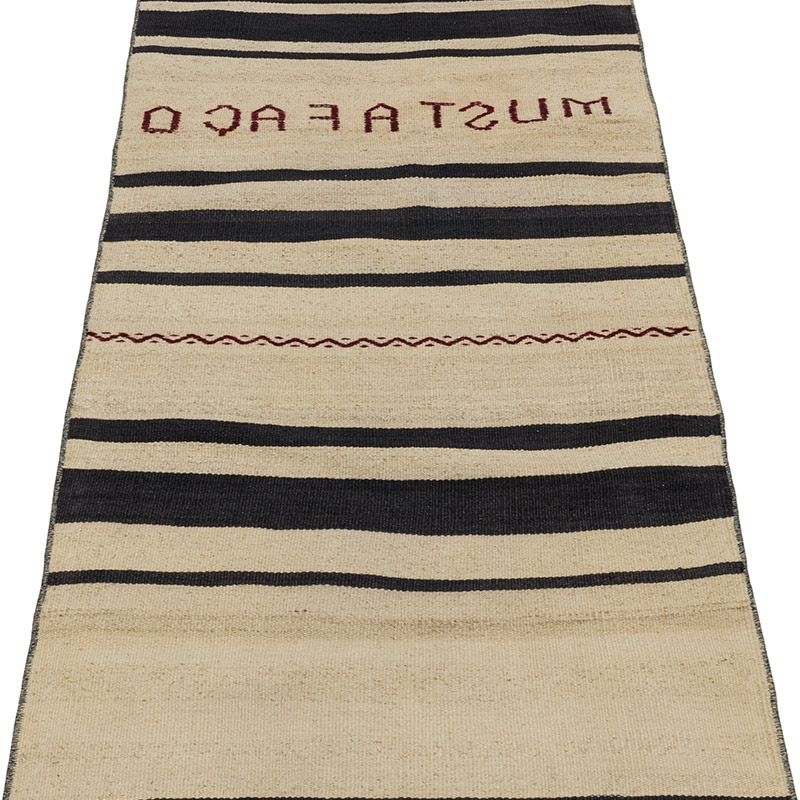 Alfombra Turca vintage a Rayas - 70 cm x 226 cm - K0089763