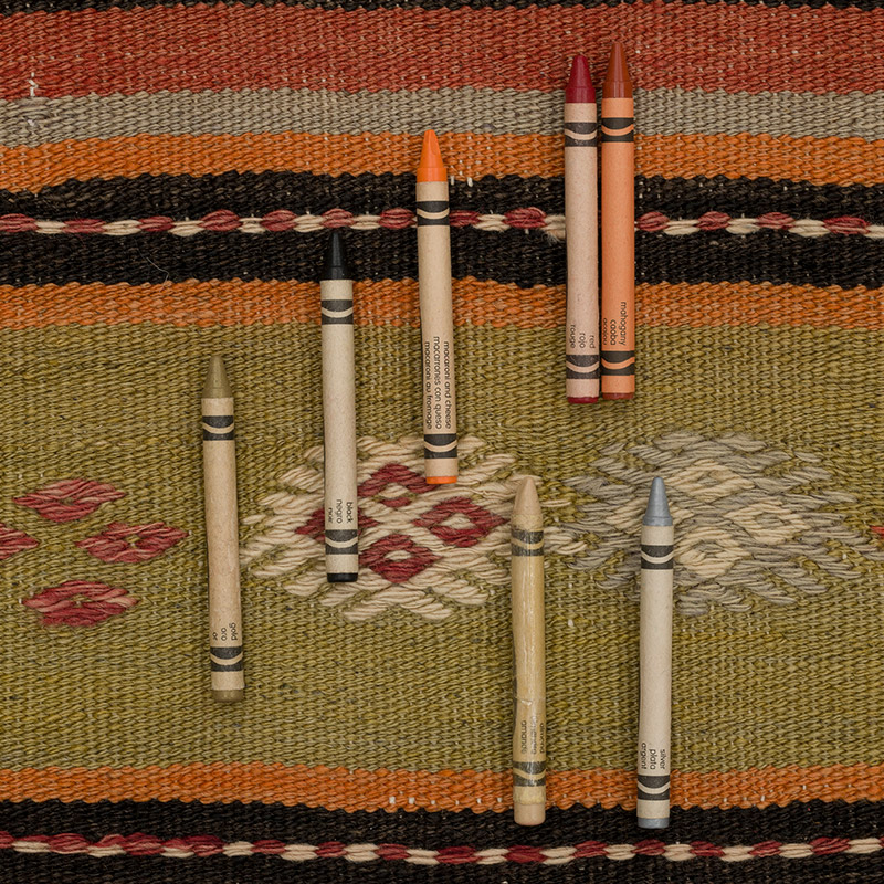 Vintage Turkish Kilim Rug - 6' 2" x 9' 4" (74" x 112") - K0089771