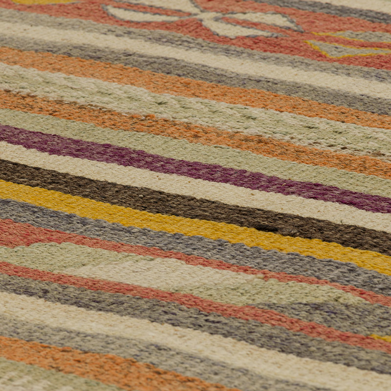Alfombra Vintage Anatolian Kilim - 127 cm x 300 cm - K0089774