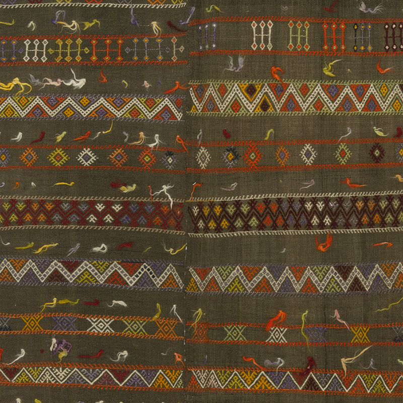 Vintage Anatolian Kilim Rug - 4' 4" x 8' 3" (52" x 99") - K0089778