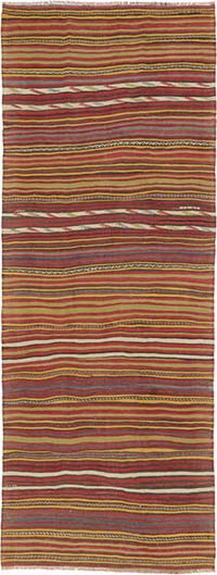 Alfombra Vintage Anatolian Kilim - 122 cm x 320 cm