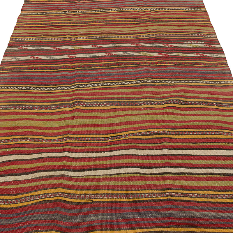 Alfombra Vintage Anatolian Kilim - 122 cm x 320 cm - K0089780