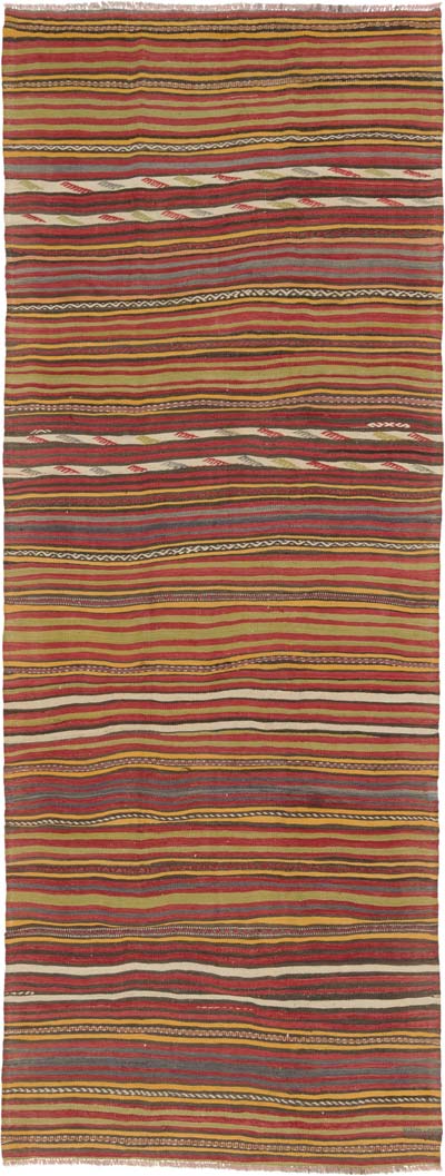 Alfombra Vintage Anatolian Kilim - 122 cm x 320 cm