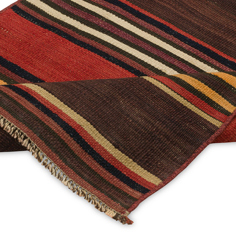 Vintage Striped Turkish Runner - 2' 4" x 23' 4" (28" x 280") - K0089786