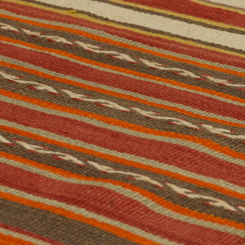 Vintage Striped Turkish Runner - 2' 5" x 23' 2" (29" x 278") - K0089792
