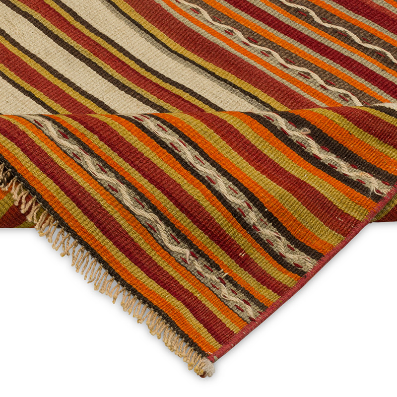 Vintage Striped Turkish Runner - 2' 5" x 23' 2" (29" x 278") - K0089792