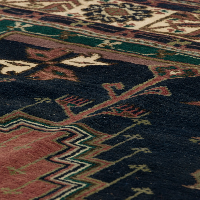 Vintage Turkish Hand-Knotted Rug - 3' 10" x 5' 10" (46" x 70") - K0089797