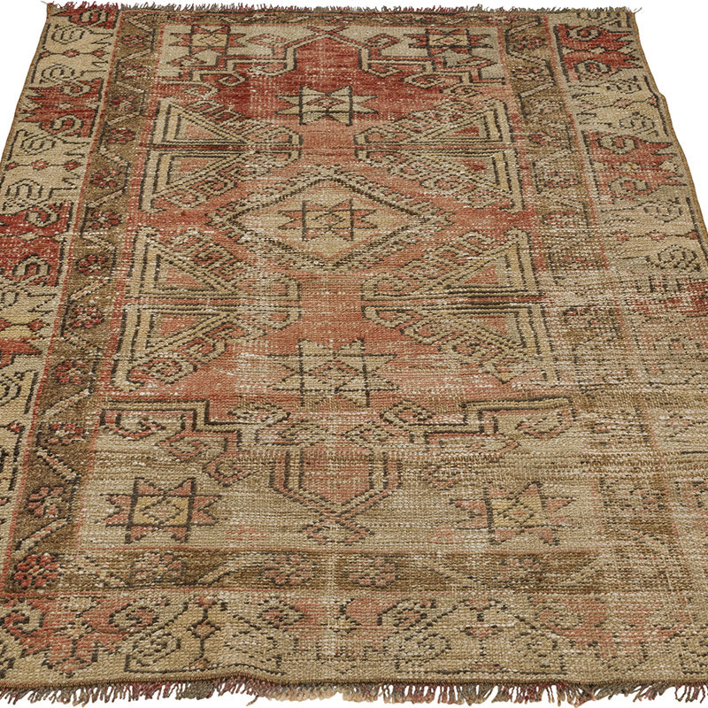 El Dokuma Vintage Hali - 87 cm x 131 cm - K0089799