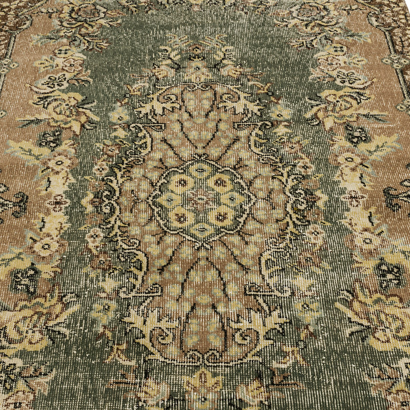 Vintage Turkish Hand-Knotted Rug - 4' 1" x 6' 11" (49" x 83") - K0089800