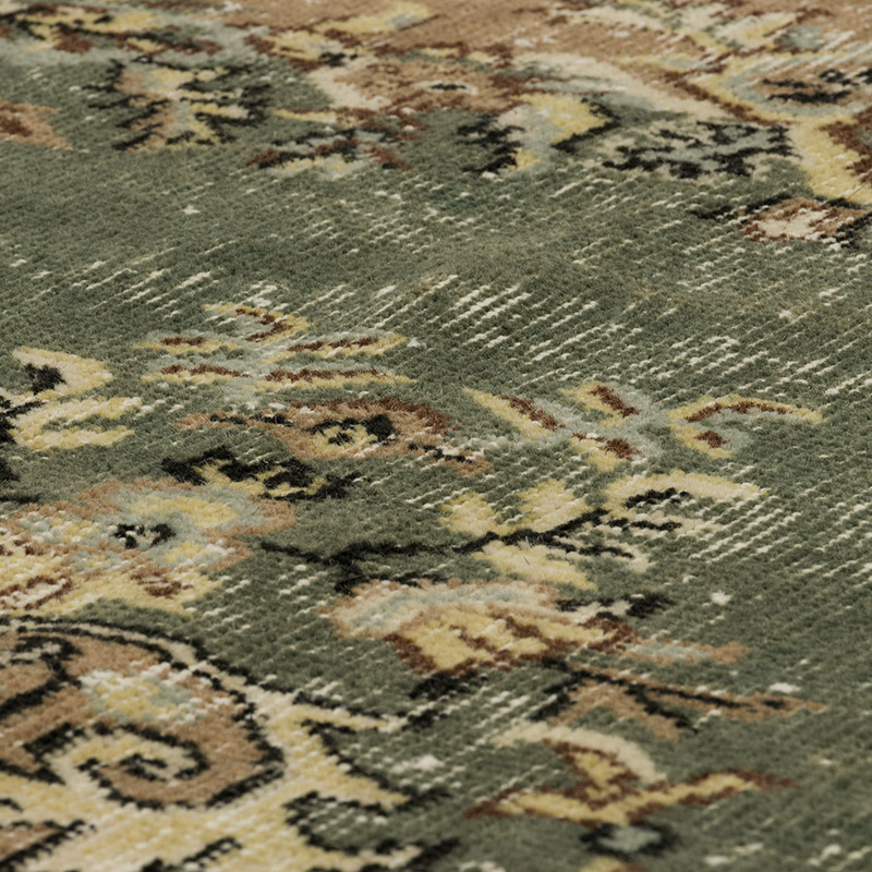 Vintage Turkish Hand-Knotted Rug - 4' 1" x 6' 11" (49" x 83") - K0089800