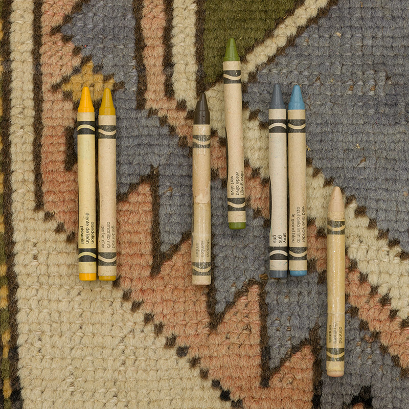 Alfombra Vintage Turca Anudada a Mano - 141 cm x 235 cm - K0089801