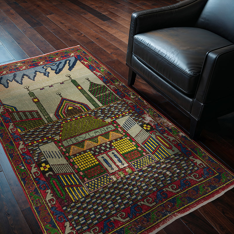 El Dokuma Vintage Hali - 115 cm x 183 cm - K0089804