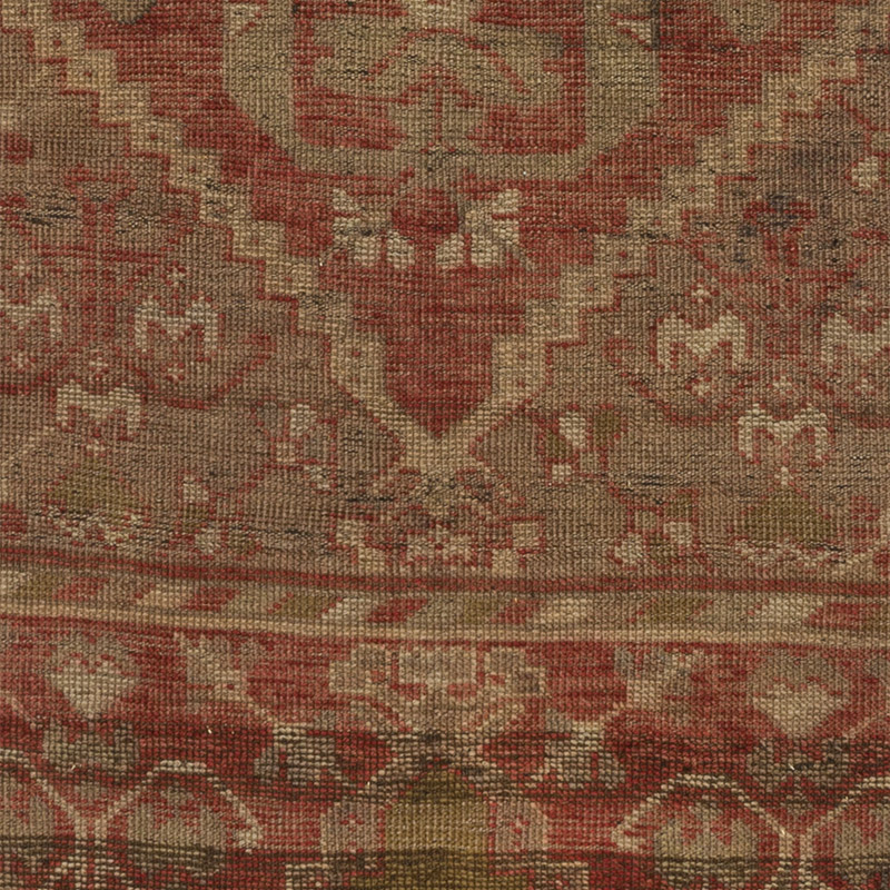 Alfombra Vintage Turca Anudada a Mano - 90 cm x 194 cm - K0089805