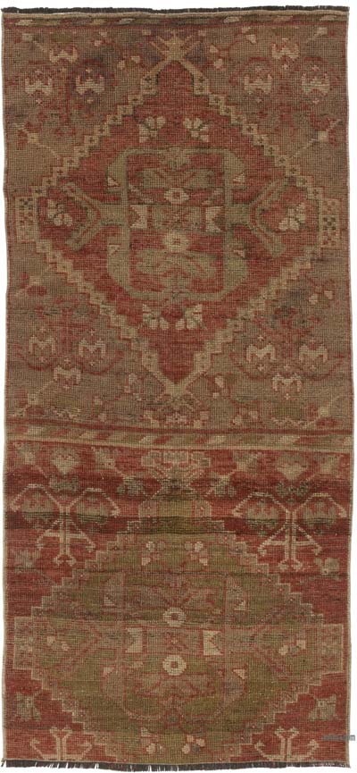 El Dokuma Vintage Hali - 90 cm x 194 cm