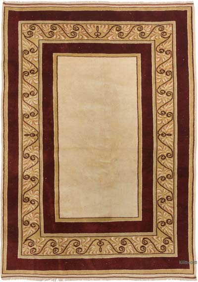 El Dokuma Vintage Halı - 120 cm x 170 cm