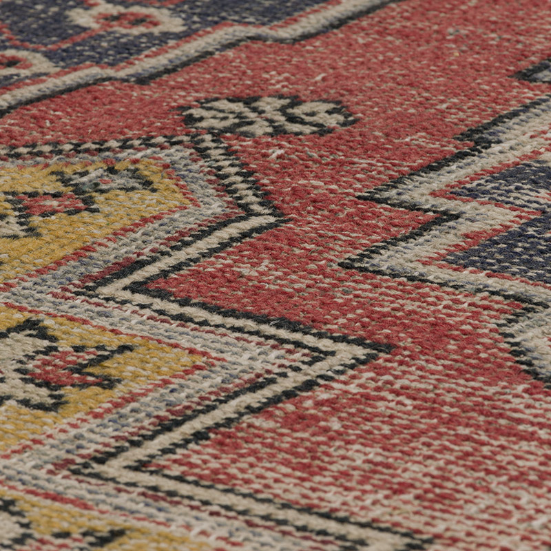 Vintage Turkish Hand-Knotted Rug - 4' 3" x 8' 8" (51" x 104") - K0089809