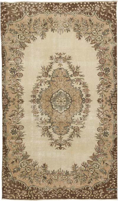 El Dokuma Vintage Halı - 162 cm x 272 cm