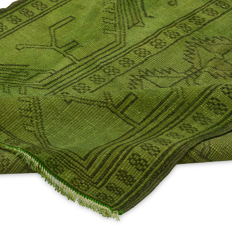 Boyali El Dokuma Vintage Hali Yolluk - 90 cm x 270 cm - K0089814