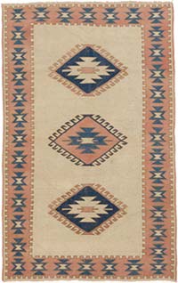 El Dokuma Vintage Hali - 122 cm x 198 cm